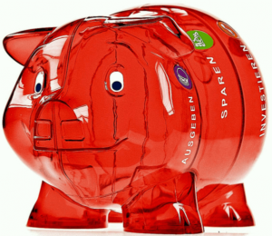Kinder Cash Schweinchen rot 600x600